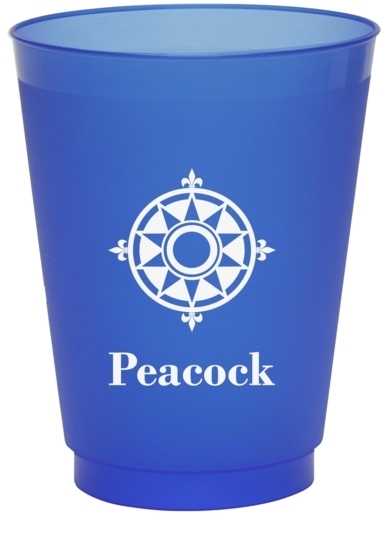 Nautical Starboard Colored Shatterproof Cups